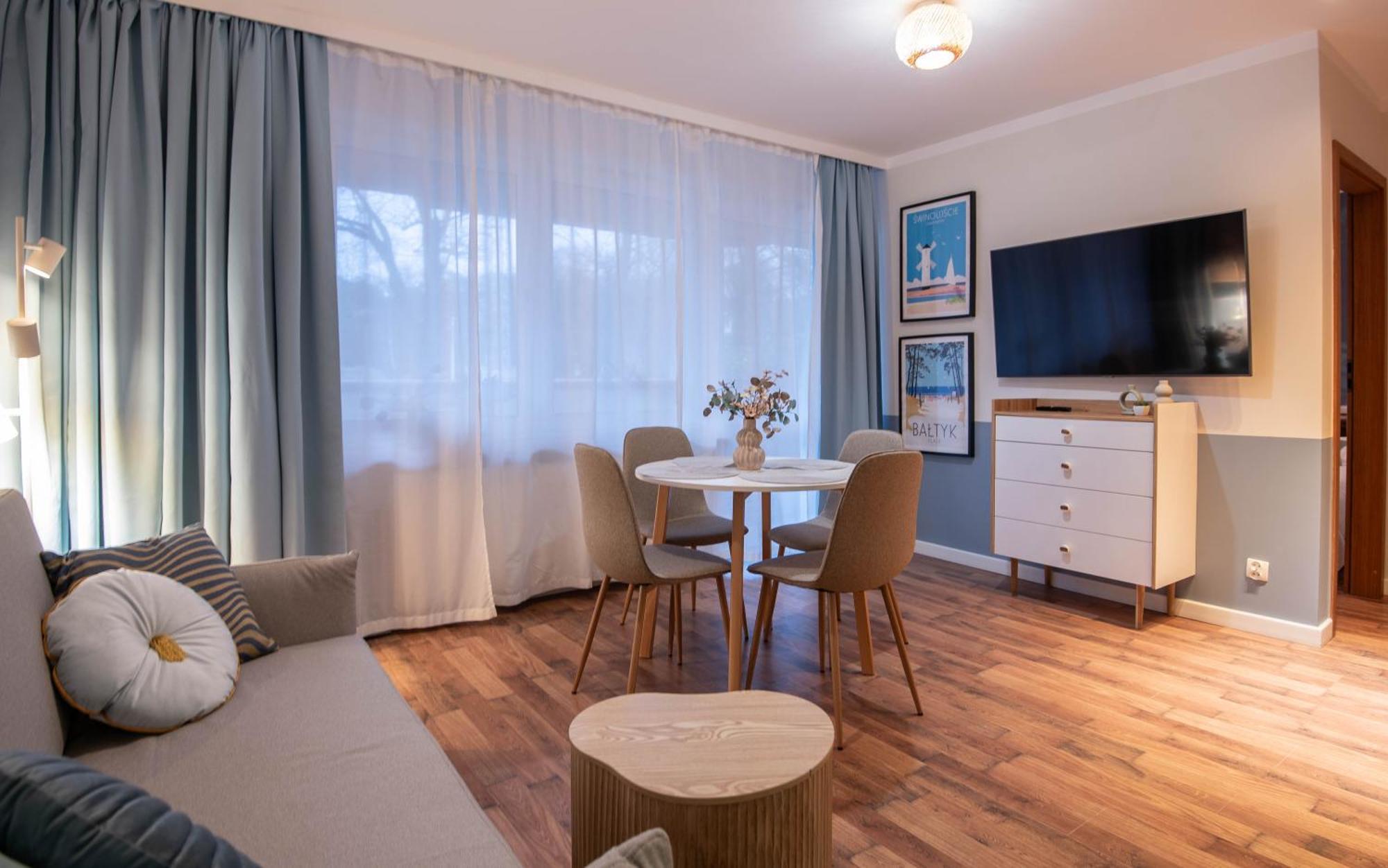 Apartamenty Mistral Z Parkingiem - Promenada & Morze - Apartamenty Na Wyspie Swinoujscie Dış mekan fotoğraf